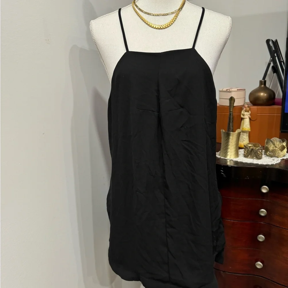 BANANA REPUBLIC BLACK CAMI - Picture 1 of 7